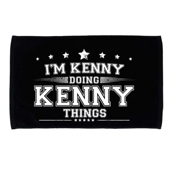 Im Kenny Doing Kenny Things Microfiber Hand Towel