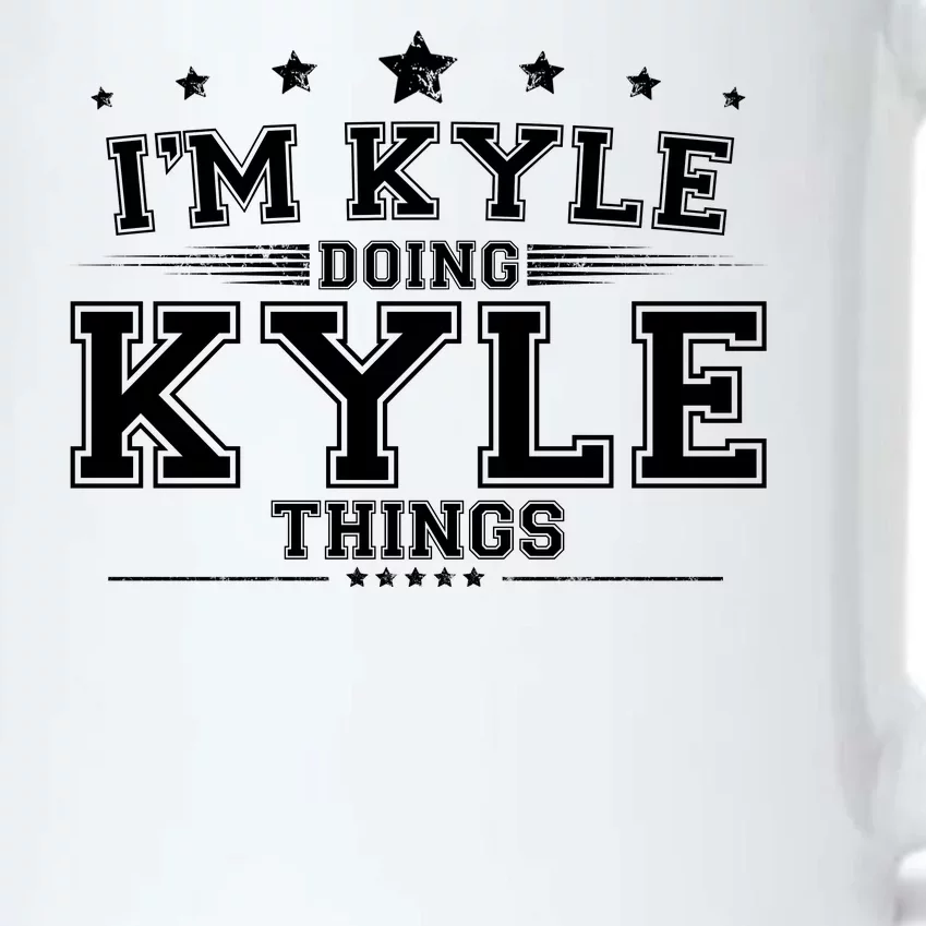 Im Kyle Doing Kyle Things Black Color Changing Mug