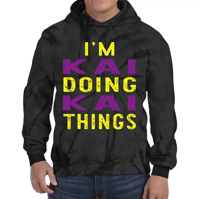 IM Kai Doing Kai Things Tie Dye Hoodie