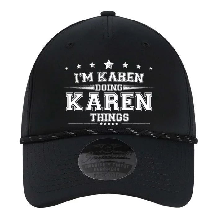 Im Karen Doing Karen Things Performance The Dyno Cap