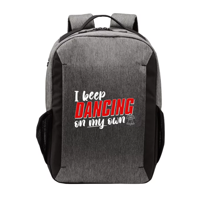 I Keep Dancing On My Own Philadelphia Baseball Vector Backpack