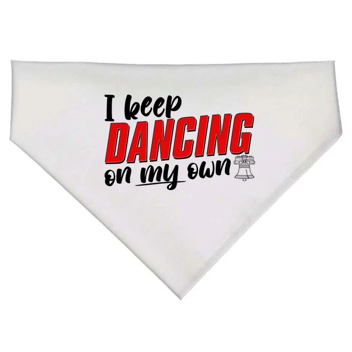 I Keep Dancing On My Own Philadelphia Baseball USA-Made Doggie Bandana