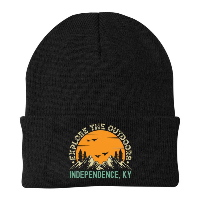 Independence Kentucky Explore The Outdoors Knit Cap Winter Beanie