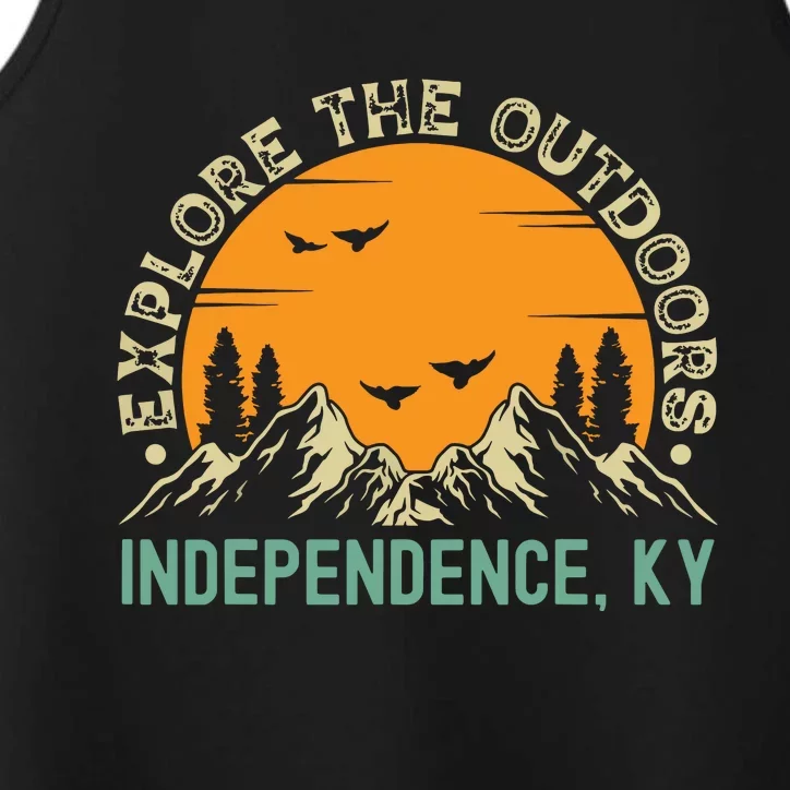 Independence Kentucky Explore The Outdoors Performance Tank