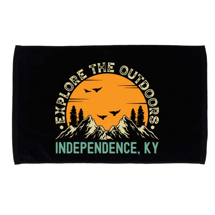 Independence Kentucky Explore The Outdoors Microfiber Hand Towel