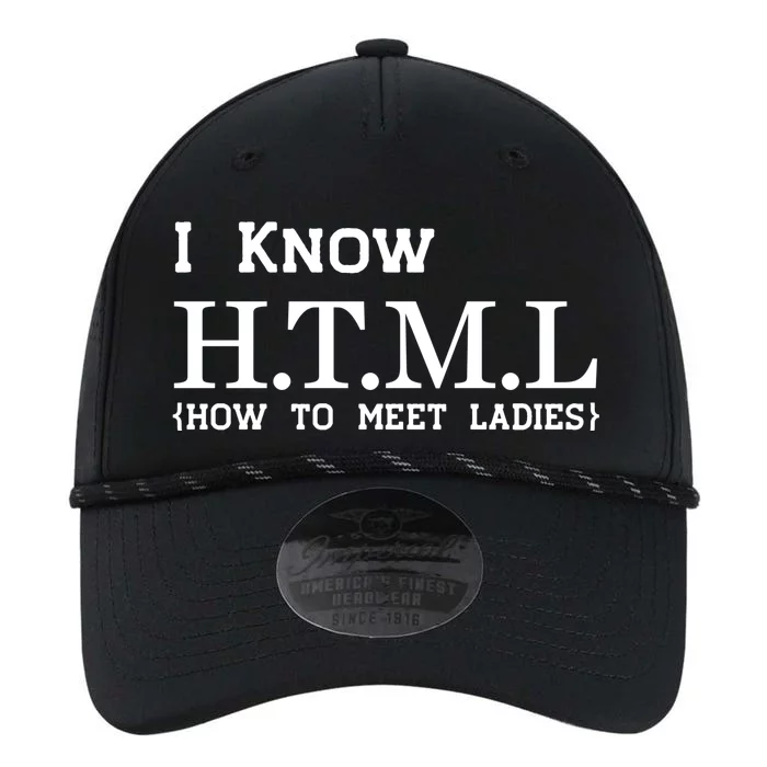 I Know HTML How To Meet Ladies Performance The Dyno Cap