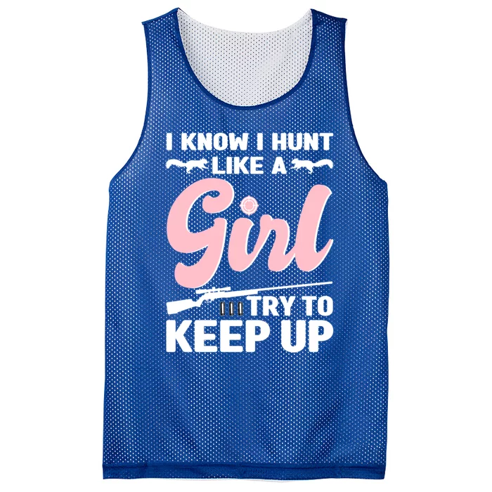 I Know I Hunt Like A Squirrel Hunting Gift Mesh Reversible Basketball Jersey Tank