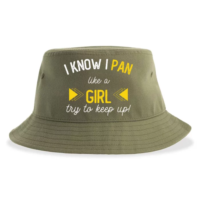 I Know I Pan Like A Try To Keep Up Gold Mining Panner Gift Sustainable Bucket Hat