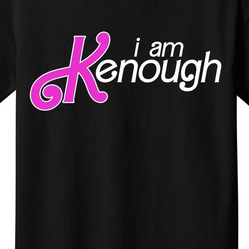 Im Ken I Am Kenough Funny Enough Movie Meme Kids T-Shirt