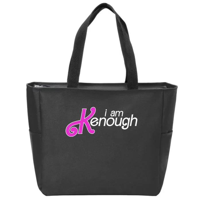 Im Ken I Am Kenough Funny Enough Movie Meme Zip Tote Bag