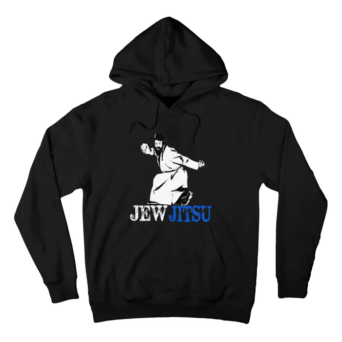 I Know JewJitsu Rabbi Horah Dance Jiu Jitsu Jewish Hoodie