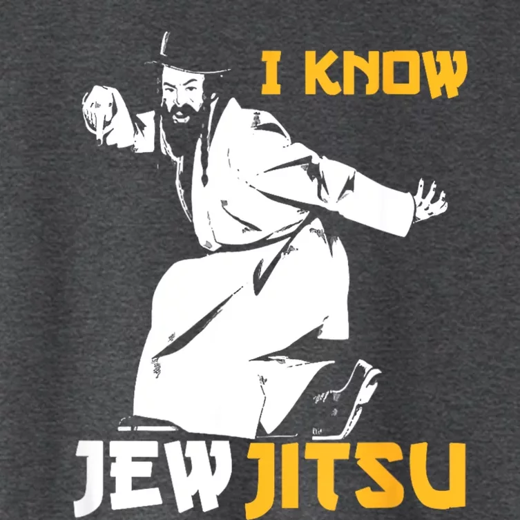 I Know Jew Jitsu Women's Crop Top Tee