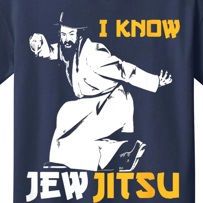 I Know Jew Jitsu Kids T-Shirt