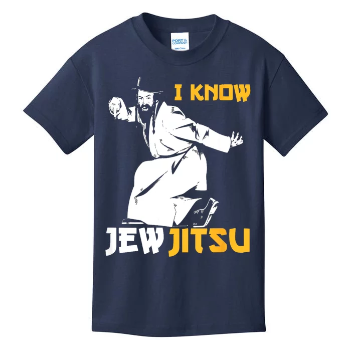 I Know Jew Jitsu Kids T-Shirt