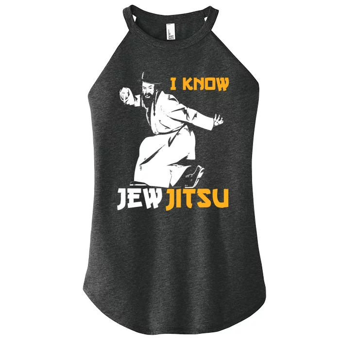 I Know Jew Jitsu Women’s Perfect Tri Rocker Tank