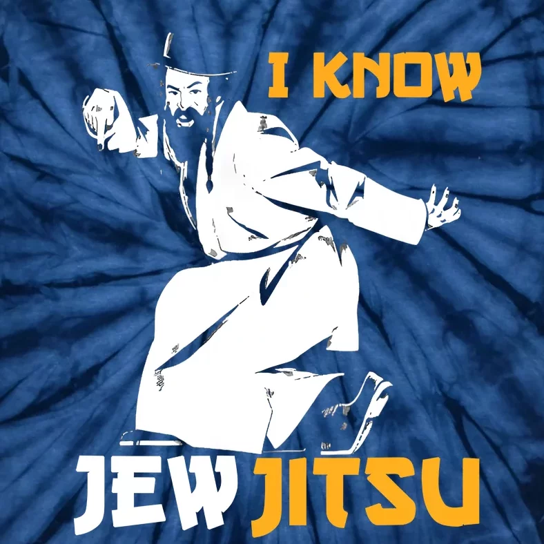 I Know Jew Jitsu Tie-Dye T-Shirt