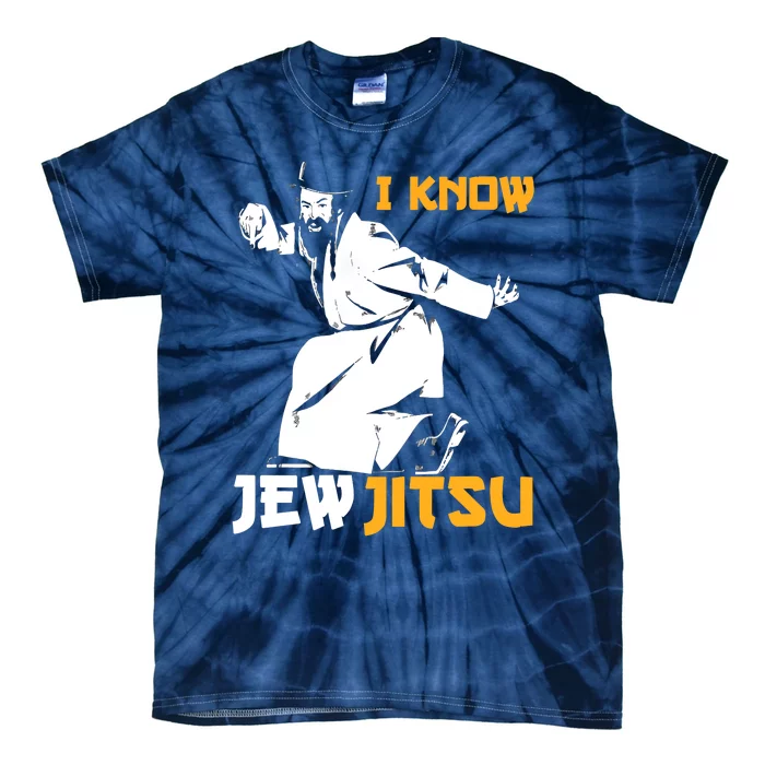 I Know Jew Jitsu Tie-Dye T-Shirt