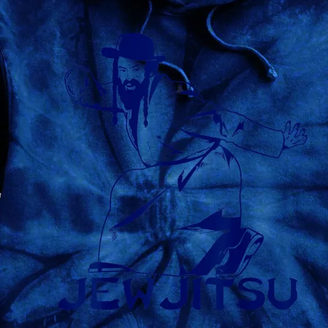 I Know Jew Jitsu For Jewish Jiu Jitsu Tie Dye Hoodie