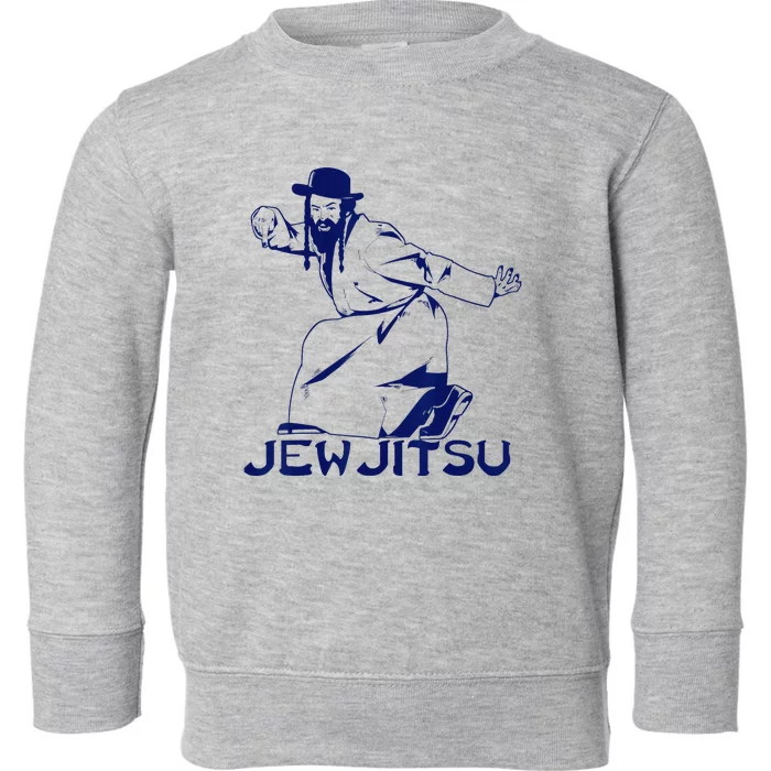 I Know Jew Jitsu For Jewish Jiu Jitsu Toddler Sweatshirt