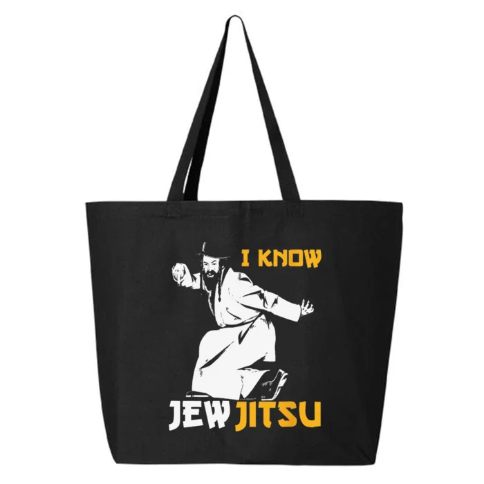 i know jew jitsu 25L Jumbo Tote