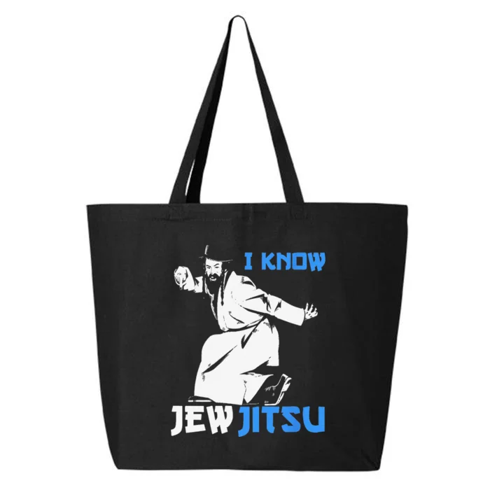 i know jew jitsu 25L Jumbo Tote