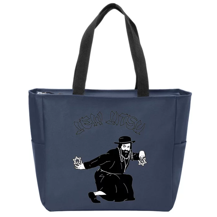 I Know Jew Jitsu Zip Tote Bag