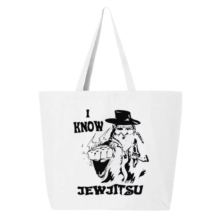 I Know Jew Jitsu 25L Jumbo Tote