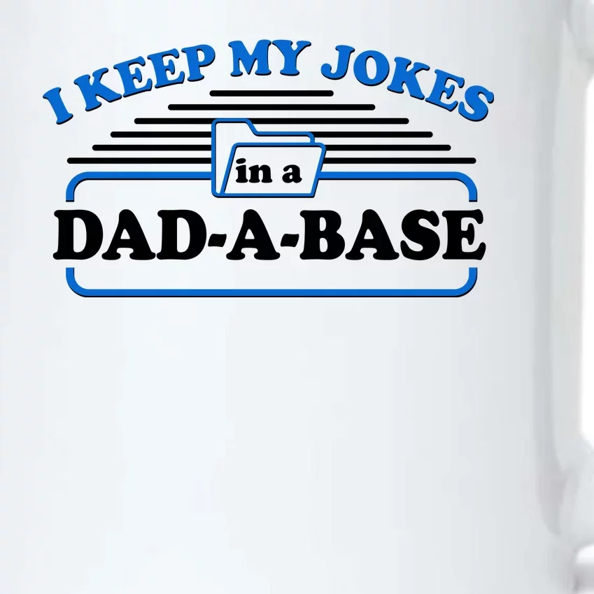 I Keep My Jokes In A DadABase Black Color Changing Mug