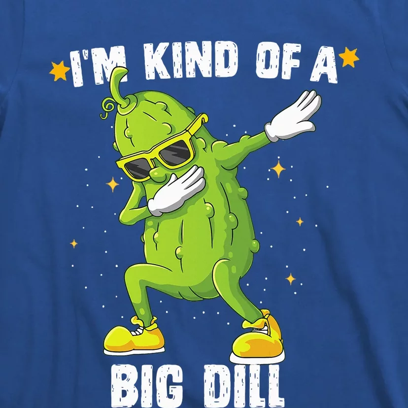 Im Kind Of Big Dill Pickle Dabbing Halloween Cucumber T-Shirt