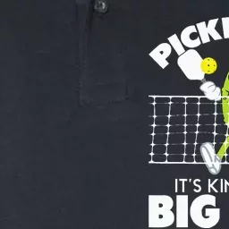 Its Kind Of A Big Dill Funny Pickleball Paddleball Softstyle Adult Sport Polo