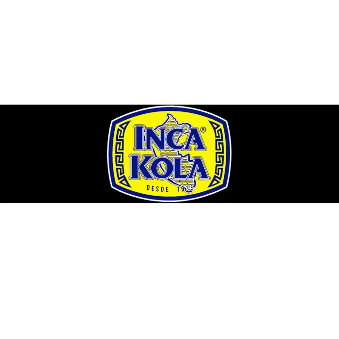 Inca Kola Peru Golden Kola Bubblegum Cream Soda Bumper Sticker