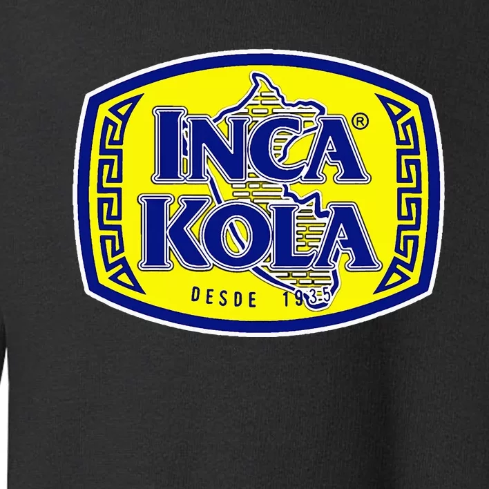 Inca Kola Peru Golden Kola Bubblegum Cream Soda Toddler Sweatshirt