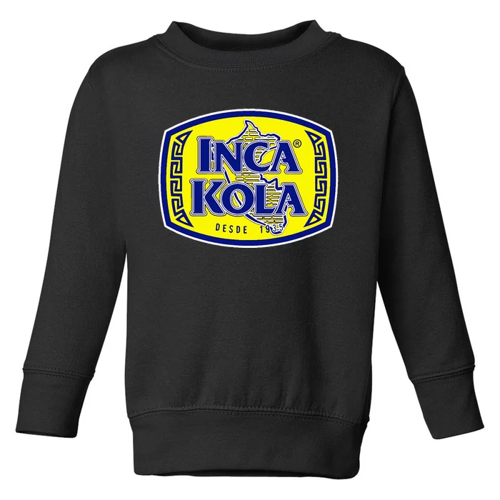 Inca Kola Peru Golden Kola Bubblegum Cream Soda Toddler Sweatshirt