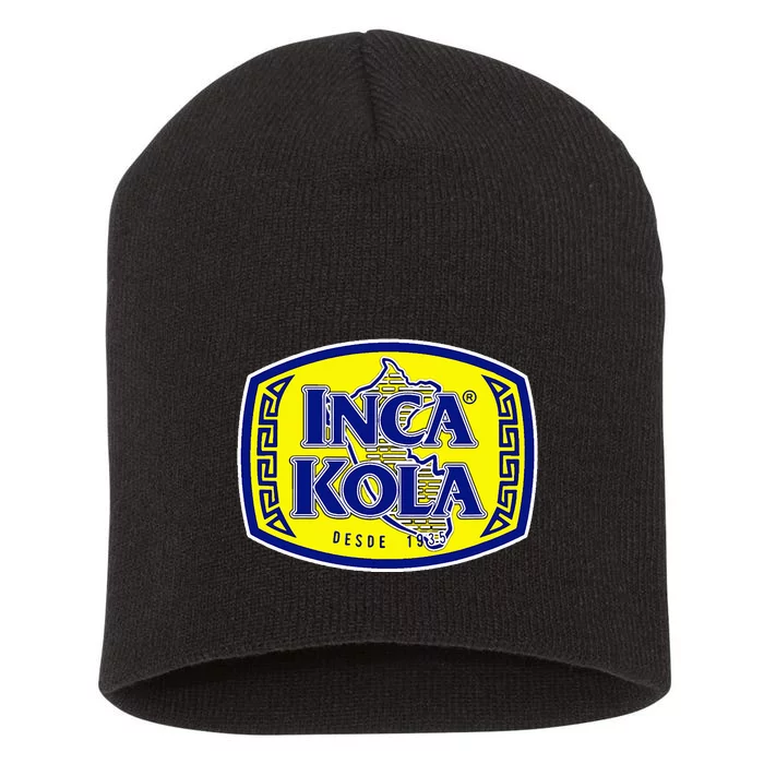 Inca Kola Peru Golden Kola Bubblegum Cream Soda Short Acrylic Beanie