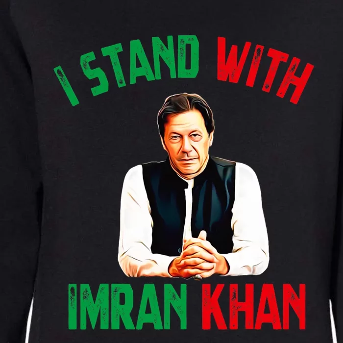 Imran Khan PTI Party Pakistan Support Freedom Womens California Wash Sweatshirt