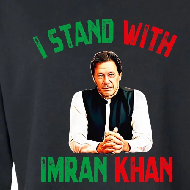 Imran Khan PTI Party Pakistan Support Freedom Cropped Pullover Crew