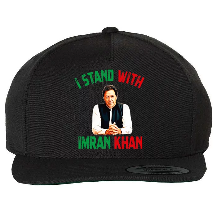 Imran Khan PTI Party Pakistan Support Freedom Wool Snapback Cap