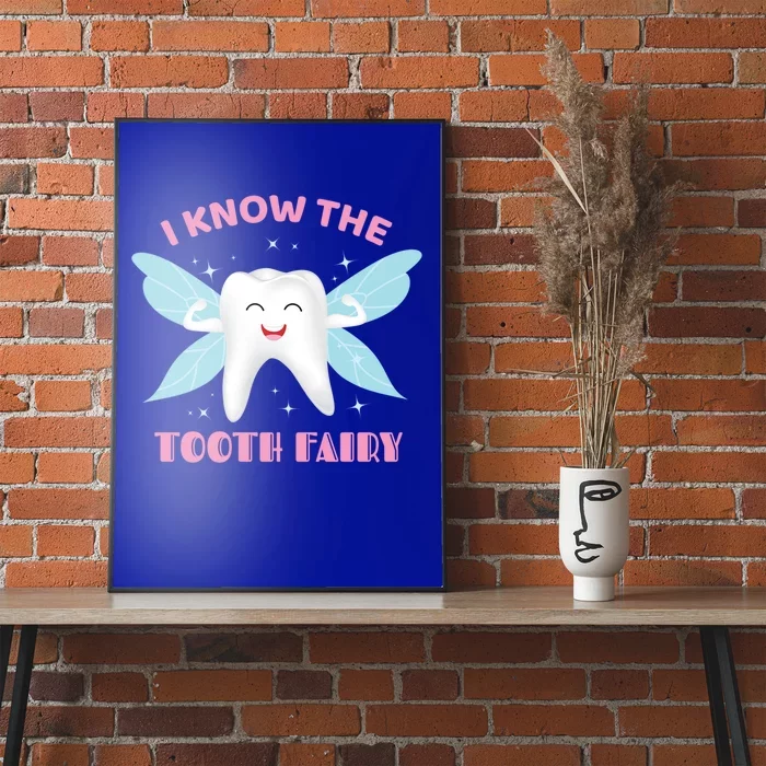 I Know The Tooth Fairy Funny Pediatric Dentist Cool Gift Poster