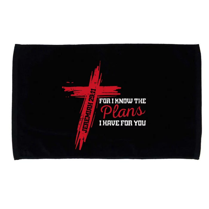 I Know The Plans I Have For You God Christian Women Microfiber Hand Towel