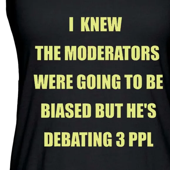 I Knew The Moderators Were Going To Be Biased But HeS Ladies Essential Flowy Tank