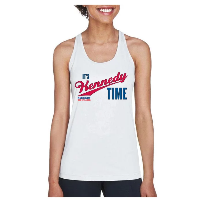 Its Kennedy Time RFK For President 2024 Women's Racerback Tank