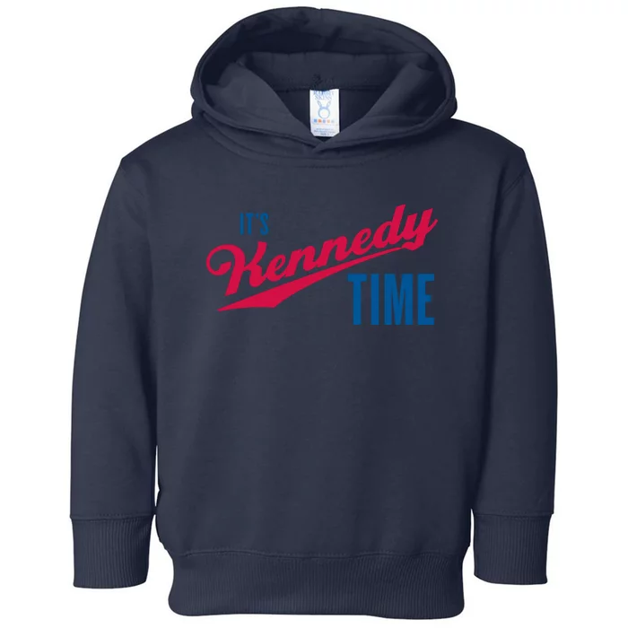 Its Kennedy Time RFK Jr. Toddler Hoodie