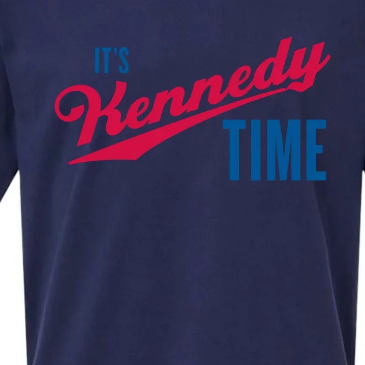 Its Kennedy Time RFK Jr. Sueded Cloud Jersey T-Shirt