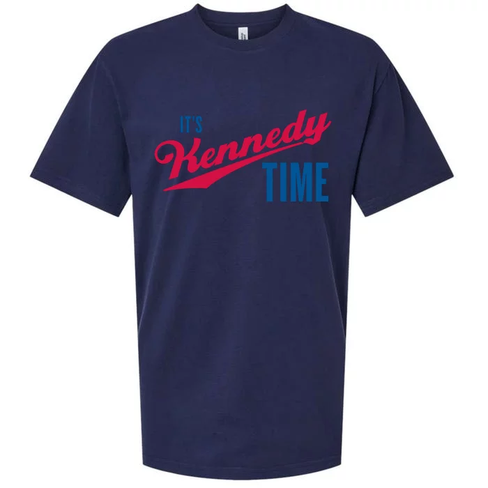 Its Kennedy Time RFK Jr. Sueded Cloud Jersey T-Shirt