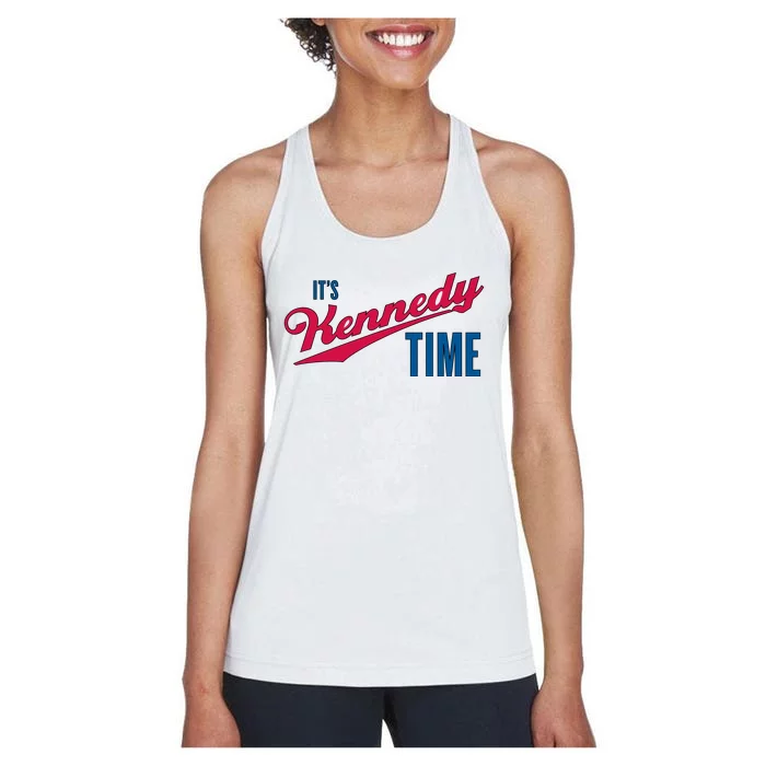 Its Kennedy Time RFK Jr. Women's Racerback Tank