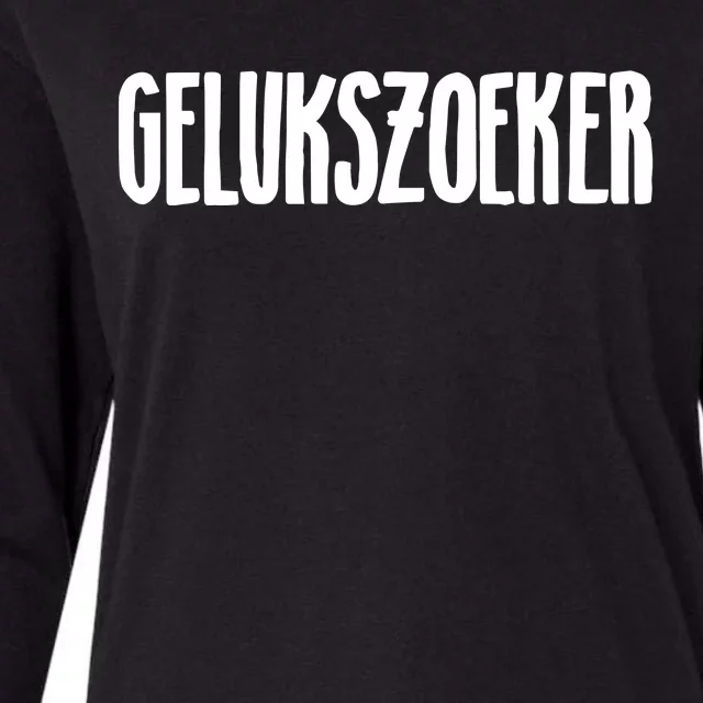 Ines Kostić Wearing Gelukszoekers Womens Cotton Relaxed Long Sleeve T-Shirt