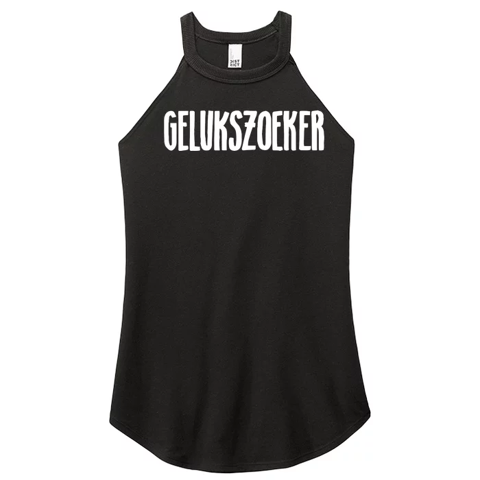 Ines Kostić Wearing Gelukszoekers Women’s Perfect Tri Rocker Tank