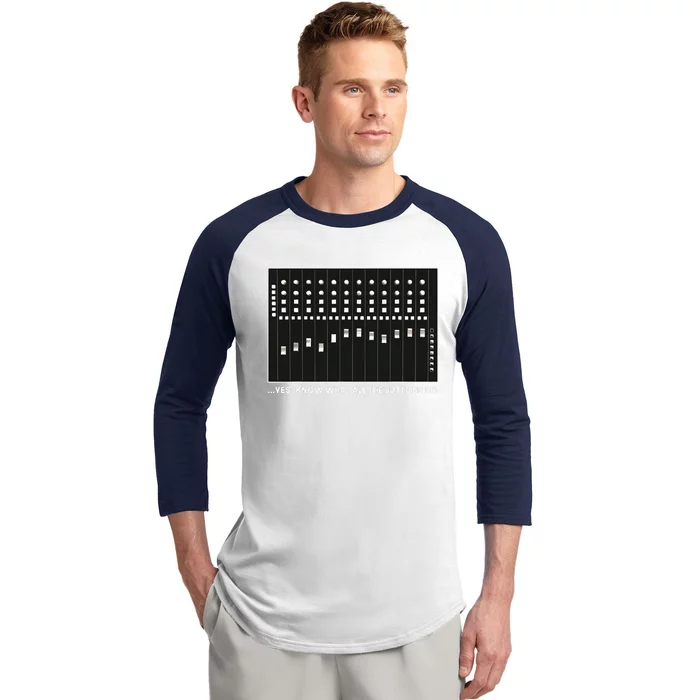 I Know What All The Buttons Do Audio Sound Engineer Baseball Sleeve Shirt