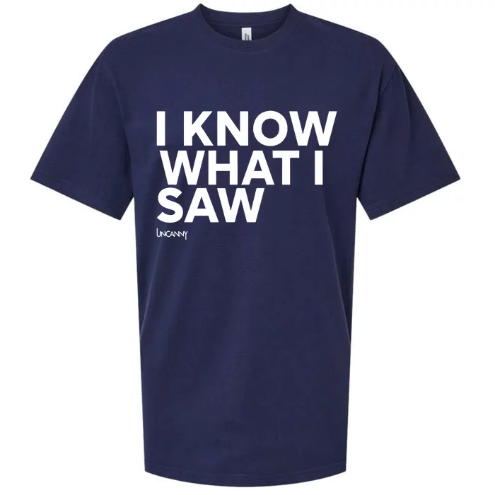 I Know What I Saw Sueded Cloud Jersey T-Shirt