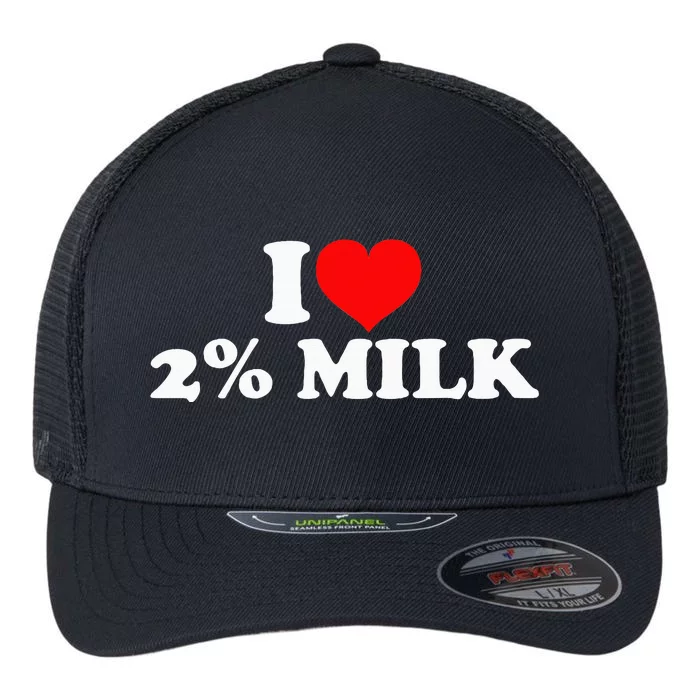 I Love 2 Milk Flexfit Unipanel Trucker Cap